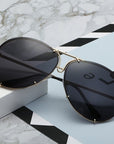 Lunettes de soleil dégradées tendance pour femmes – Lunettes de sport ovales et élégantes (16 couleurs disponibles)
