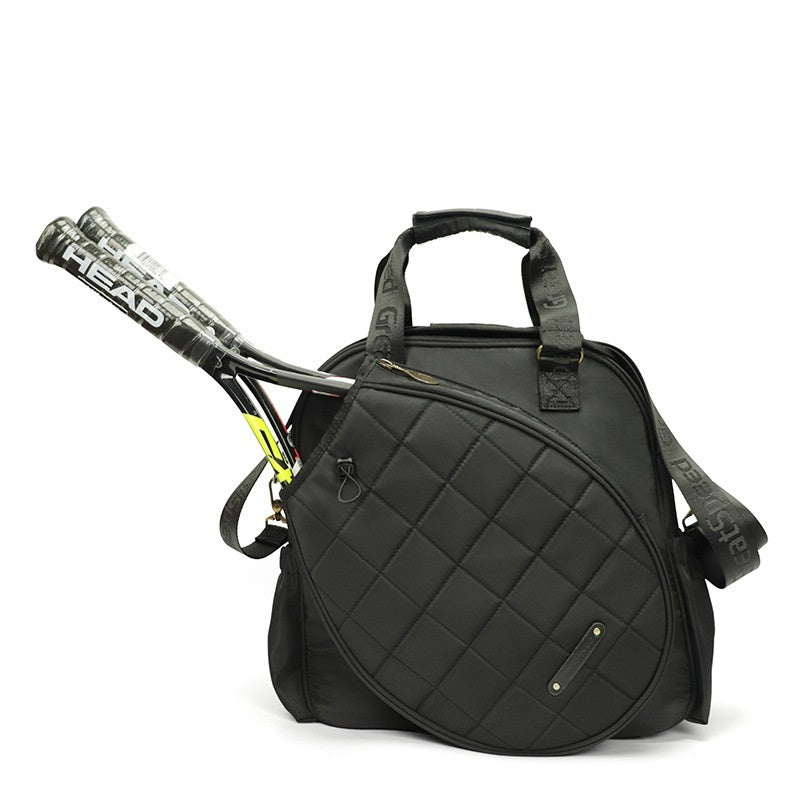 ๐พ Tennis & Badminton Backpack โ Premium Nylon Sports Bag (Holds 2-3 Rackets) โ Gym & Court Essential