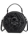 ⚰️ Gothic Coffin Crossbody Bag – Darkly Elegant & Functional