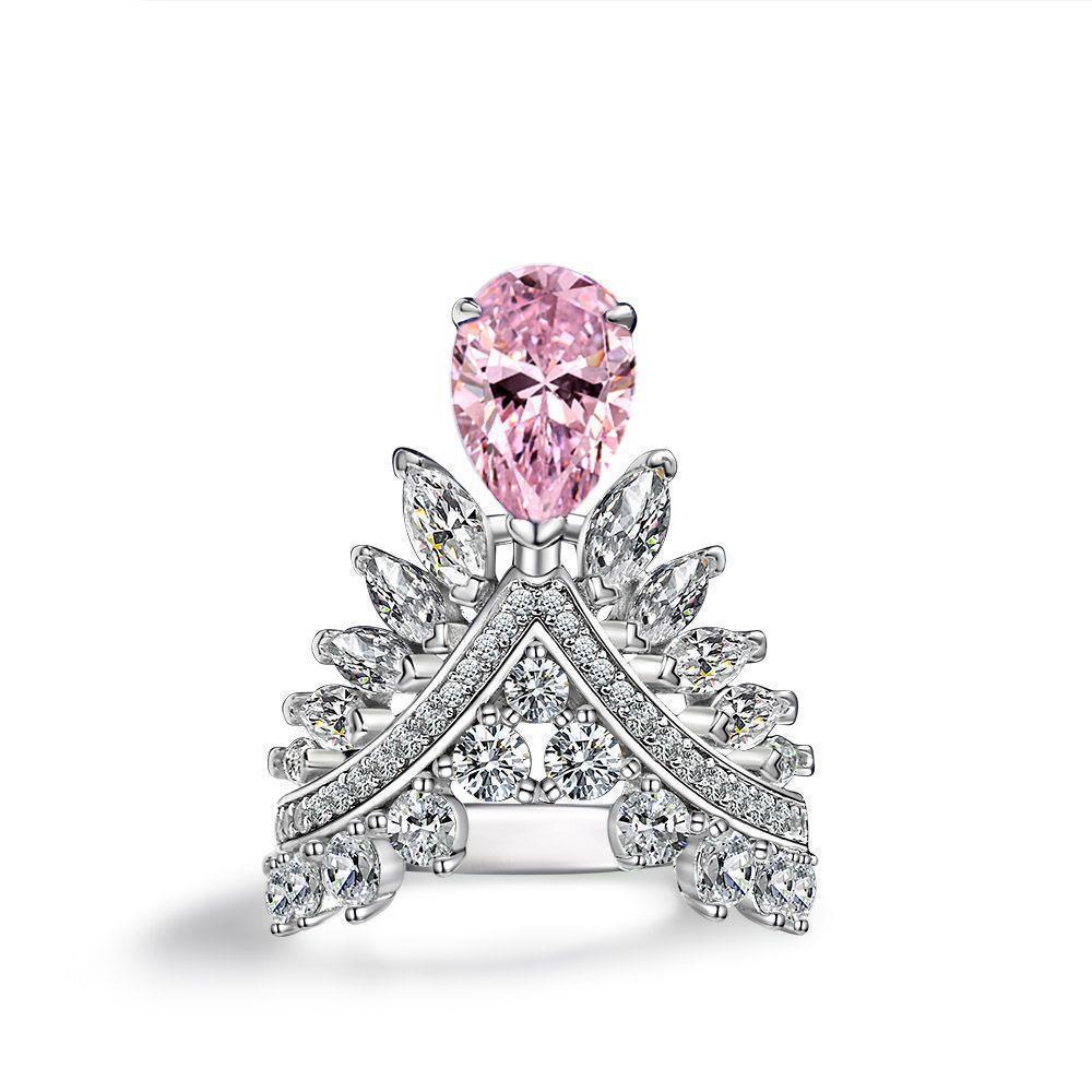👑Crown Premium High Carbon Ring - Regal Stacking Statement