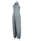 Women's Halter Beauty Back Fitness Jumpsuit