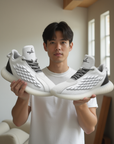 Chaussures à écailles de poisson pour hommes