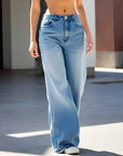 👖 Women’s High-Waist Wide-Leg Jeans