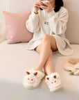š« Coupleās Cartoon Slippers ā Cute & Cozy Home Essentials