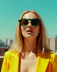 🕶️✨ Ovale Vintage-Sonnenbrille für Damen – 70er-Jahre-Revival mit UV400-Schutz