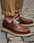 Chaussures Marker pour homme – Cuir de vachette double couche de qualité supérieure (adaptées à l'extérieur)
