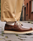 Chaussures Marker pour homme – Cuir de vachette double couche de qualité supérieure (adaptées à l'extérieur)