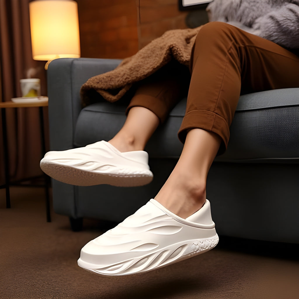🧦 Men’s Winter Slippers – Cozy House Shoes with Grip
