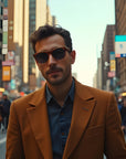 🕶️✨ Thick Plate Retro Nylon Sunglasses – Vintage Vibes with Modern Protection