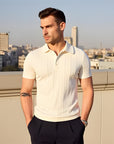 Polo slim premium pour homme – 100 % lyocell (8 coloris, M-3XL)