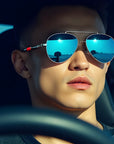 Driver Personality Polarized Toad Mirror FOR MEN