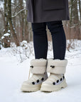 Winter Fur Ankle Boots For Women