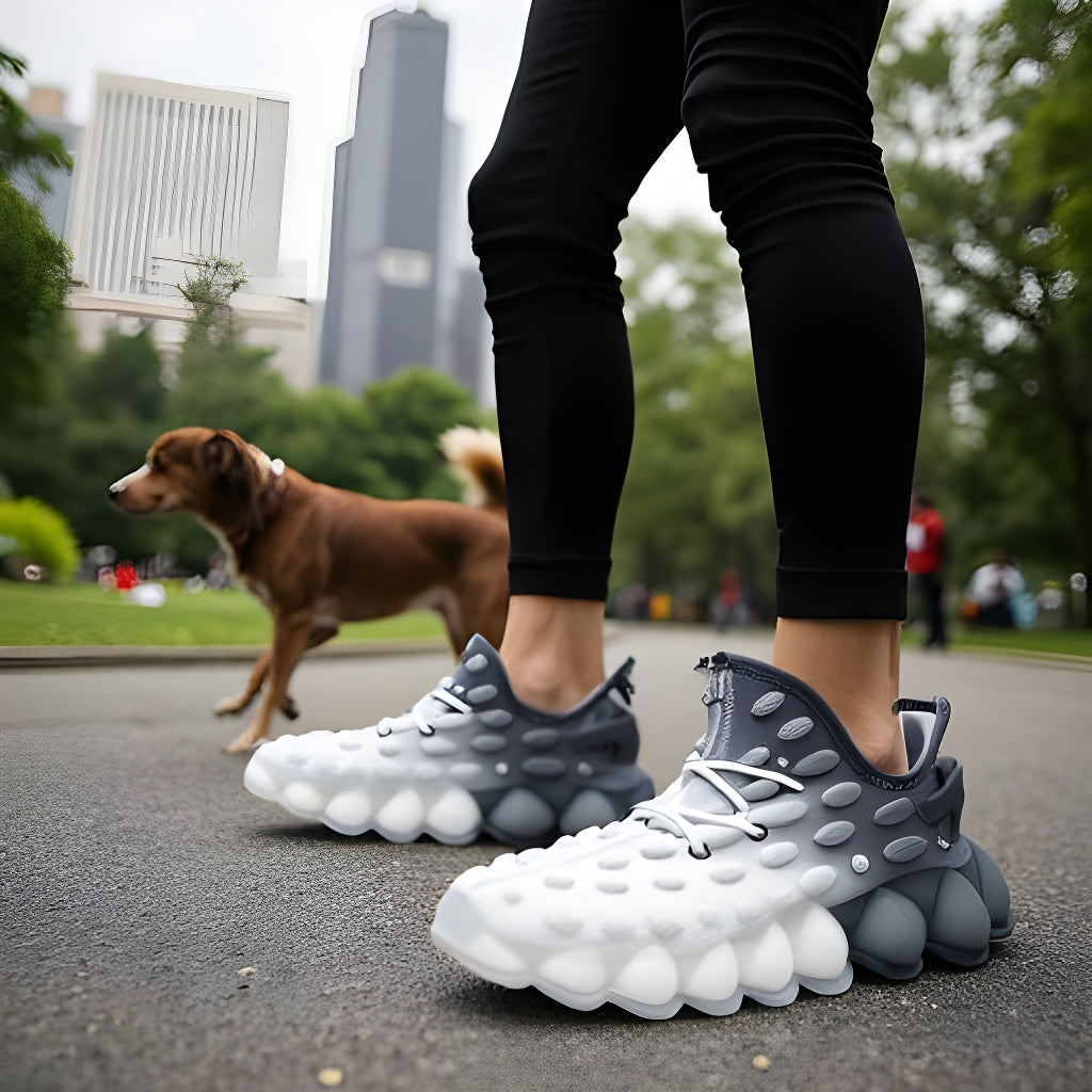 👟 Men’s Leisure Running Shoes – All-Season Comfort with Sporty Style