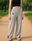 🏃♀️ Women's Classic Cotton Sports trouser– Comfortable Mid-Rise | Solid Colors | S-XL