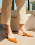 Pointed Flat Bottom Stylish Shoes women