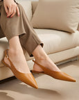 Pointed Flat Bottom Stylish Shoes women