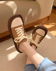 🎀 Women's Lace-Up Baotou Slippers