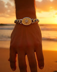 Men's Totem Bracelet – Tribal Masculine Jewelry – Handcrafted Statement Piece