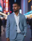Men's Lightweight Business Jacket – Slim Fit Office Blazer – Breathable & Stylish