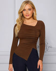Women’s French Elegant Slim-Fit Turtleneck