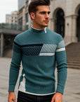Men’s Thickened Cotton Sweater – Loose-Fit Modal Pullover for Autumn Leisure Wear