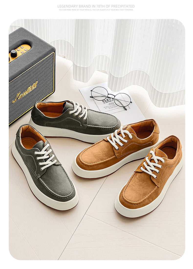 Men&#39;s Lace-up Platform