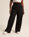 High Waist Trousers With Pockets  Women