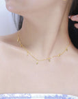 18K Gold High-grade Niche Necklace For Women (3 to 7 days shipping)