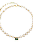 French Freshwater Natural Pearl Necklace