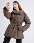 Plus Size Women's Mid-length  Cotton coat