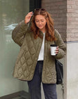 Women's Jacket Loose Quilted Jacket