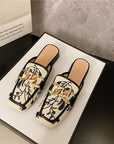 Women's Closed Toe Half Slippers For Summer