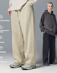 Thermal Fleece Drawstring Trousers For Men