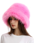 WOMEN'S Winter Warm Thickened Faux Fur Hat – Cozy Elegance with European Style