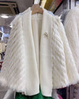 Autumn And Winter Women Imitation Mink Idle Style Jacket