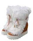 10CM Warm Keeping Pure Wool Slim Tall Women's Winter Thickened Snow Boots