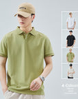 Lapel Polo Shirt Men's