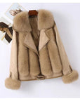 Fur Women's Fur Imitation Fox Fur Jacket