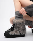 Thick Bottom Increased Fur Short Snow Boots women