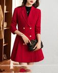 Women’s Professional Suit Trench Coat – Elegant Temperament with Modern Style
