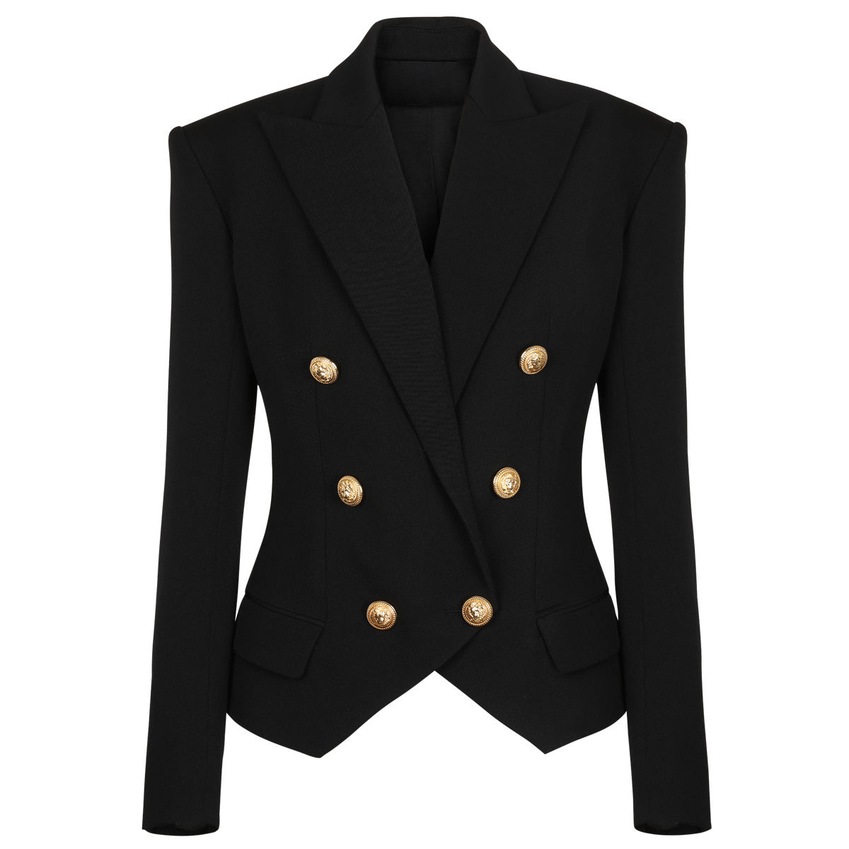 Women’s Slim Fit Suit Jacket – Waist-Fitted Commuter Blazer