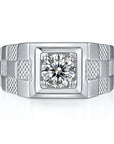 High Quality  Moissanite Diamond Ring  Men