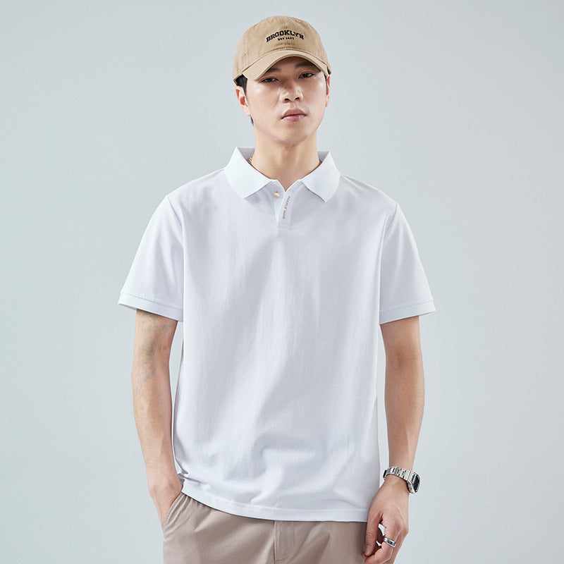 Lapel Polo Shirt Men&#39;s