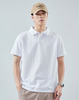 Lapel Polo Shirt Men's