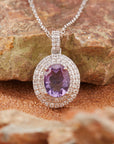 Women's natural Gemstone Necklace