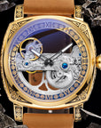 Cowhide Automatic Mechanical Watch Vintage