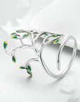 Life Tree Ring S925 Silver Ring WOMEN