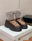 Winter Fur Ankle Boots For Women