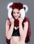 Cartoon Animal Hat Scarf Glove One