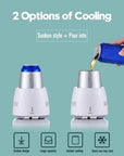 Portable Fast Cooling Cup Electronic Refrigeration Cooler for Beer Wine Beverage Mini Electric Drink Cooler Cup Instant Cooling